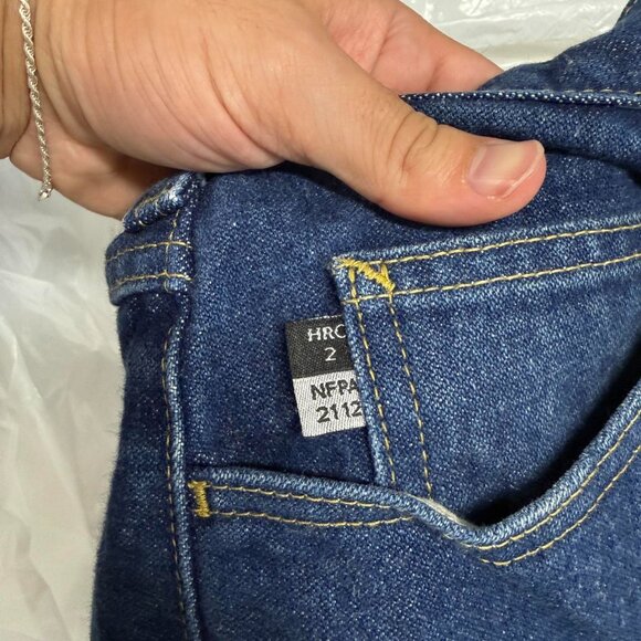 Carhartt FR Fire Resistant HRC 2 NFPA 2112 Men’s Blue Jeans Retardant 32 x 28 - Picture 7 of 8